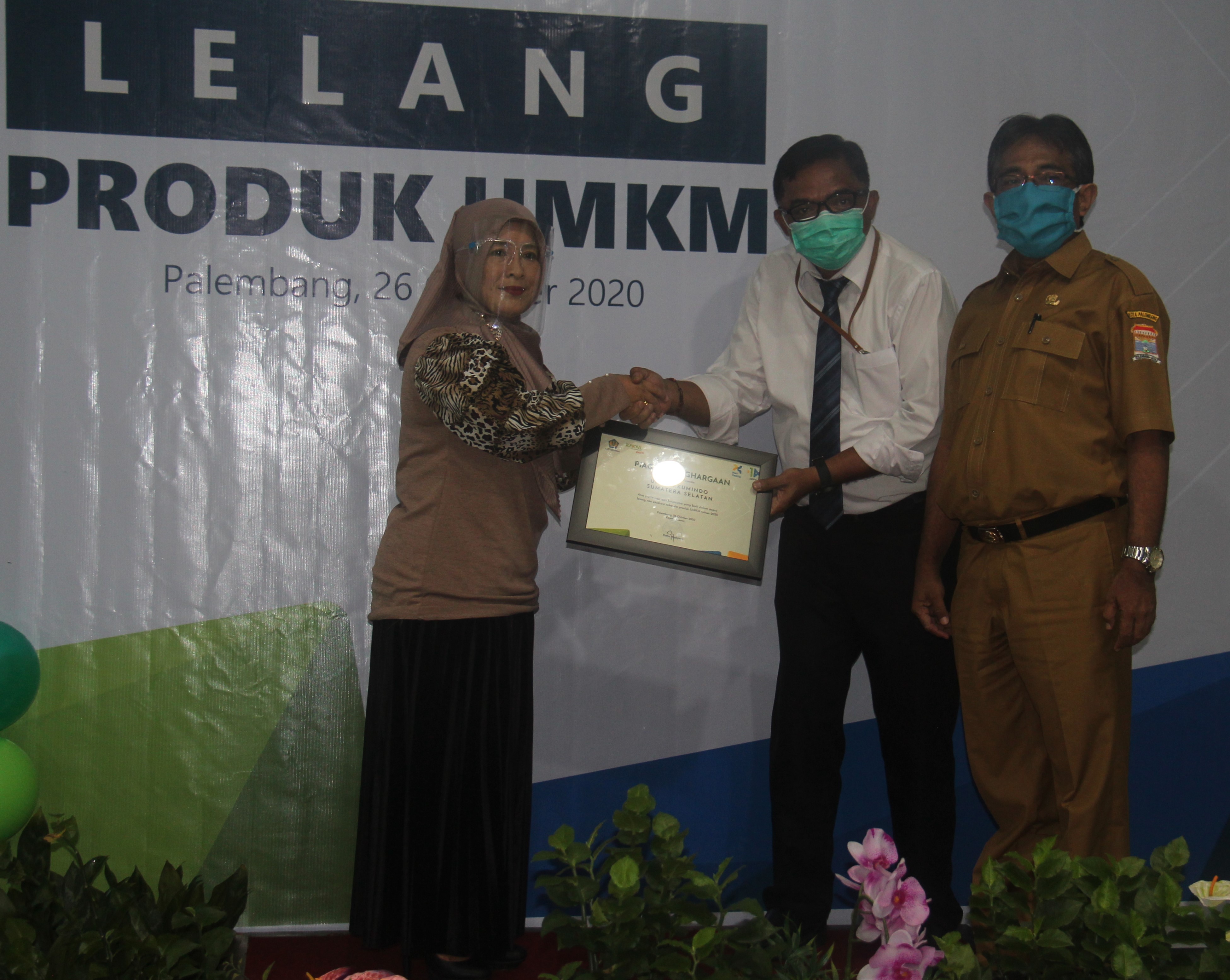 Pelaksanaan Lelang UMKM di KPKNL Palembang Meriah