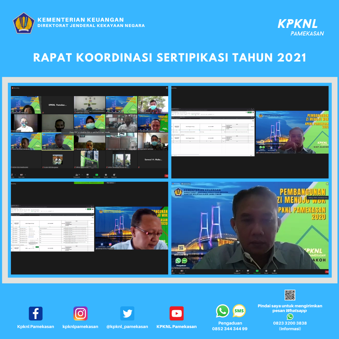 Persiapan Sertipikasi BMN Tanah Tahun 2021