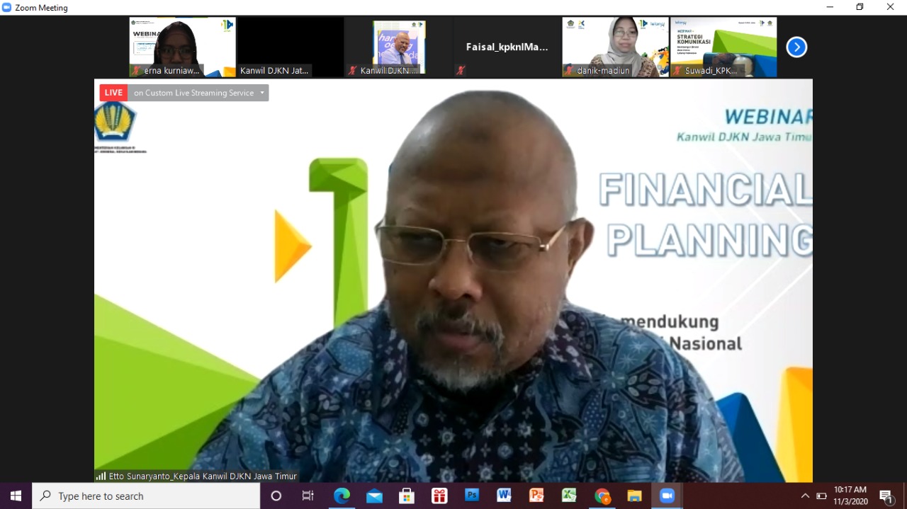 Live Lelang dan Talkshow dalam acara Virtual Expo Lelang (VEL)