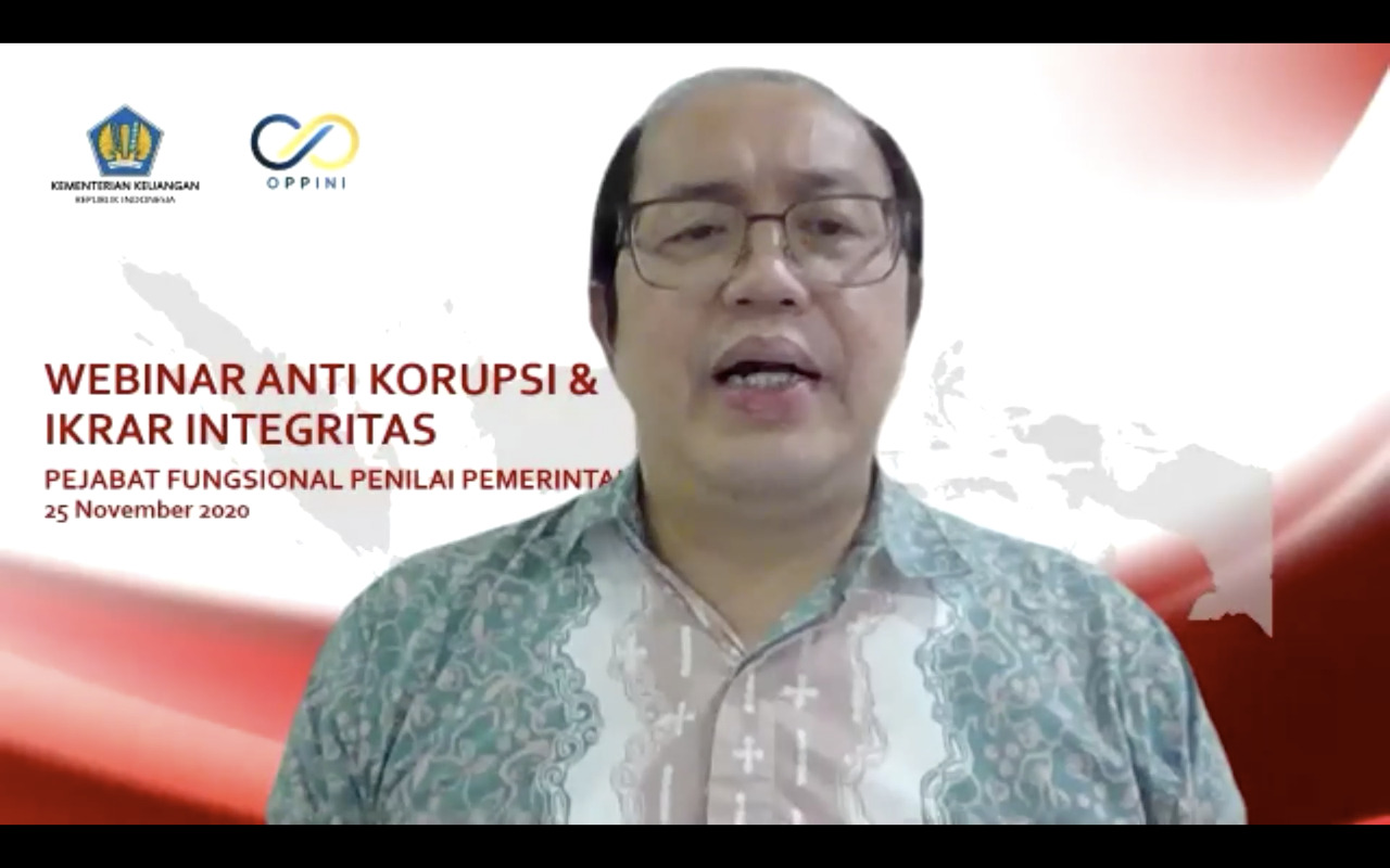 Penandatanganan Ikrar Integritas Penilai, Dirjen KN : Integritas Adalah Kunci Keberhasilan