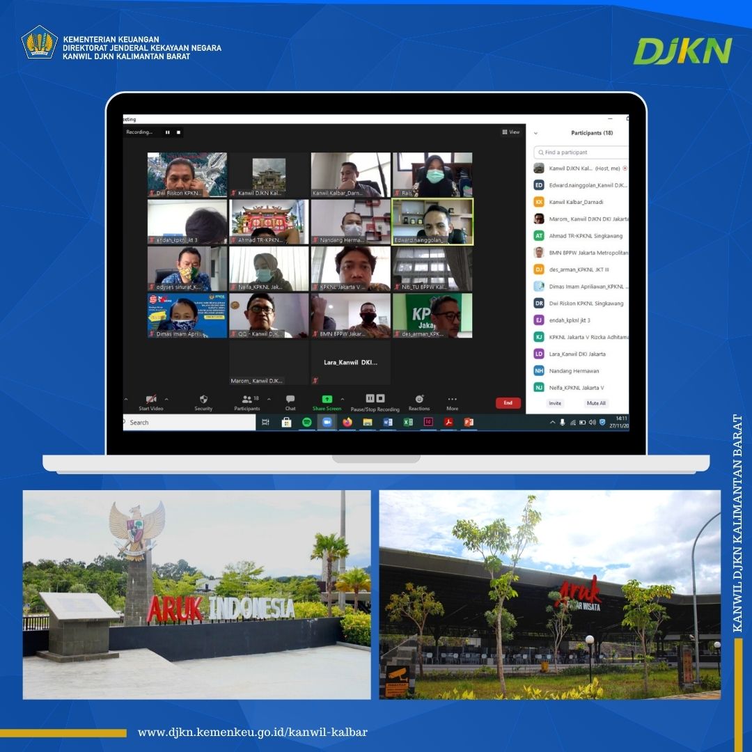 Koordinasi Pemanfaatan BMN Pos Lintas Batas Negara (PLBN) Aruk 