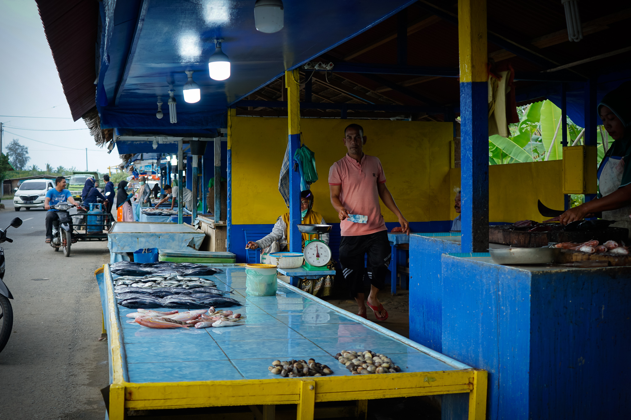 Program PEN - Dukung Penjual Ikan Pantai Ujung Blang di Kota Lhokseumawe