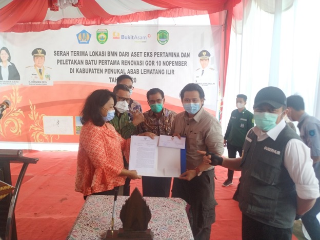 Dorong Pembangunan Daerah, DJKN Pinjam Pakaikan BMN Eks Pertamina ke Pemkab PALI Provinsi Sumsel 