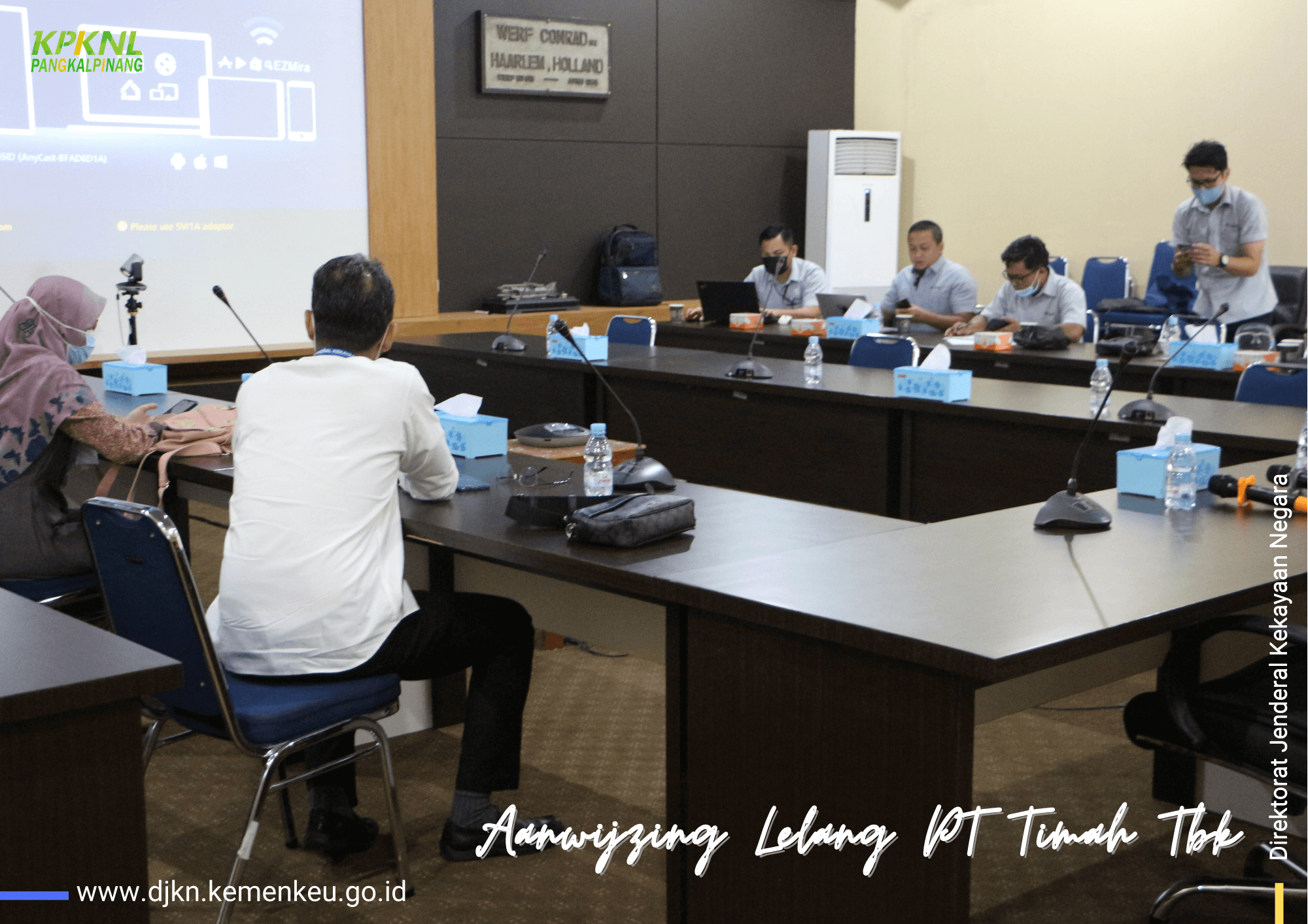 Aanwijzing dan Cek Fisik Objek Lelang Milik PT. Timah, Tbk.