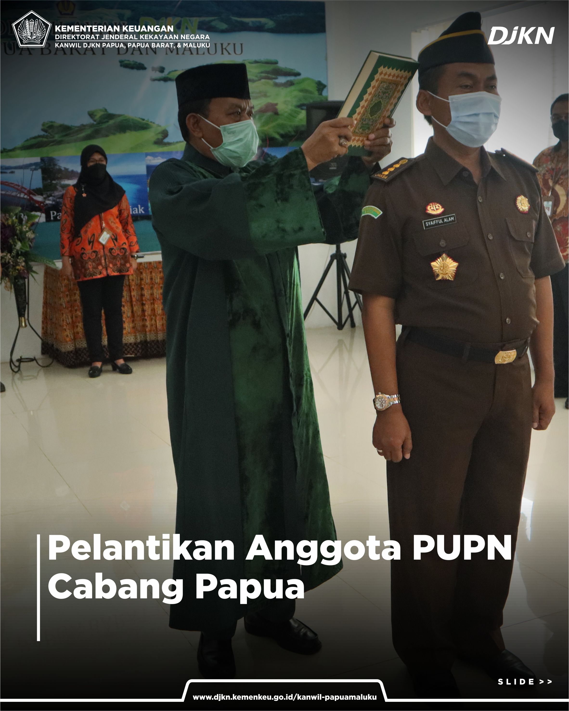 Pelantikan Anggota PUPN Cabang Papua