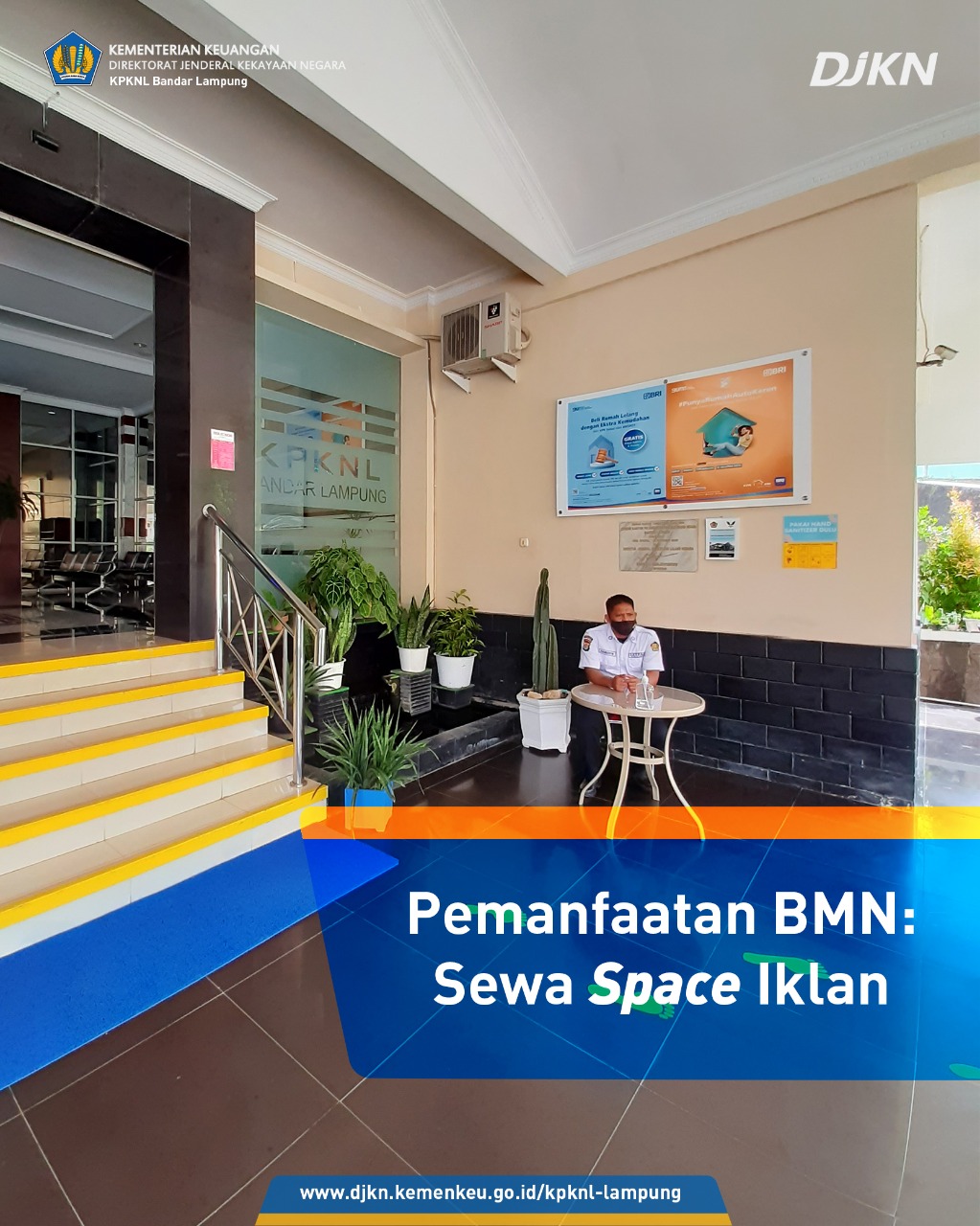 KPKNL Bandar Lampung Manfaatkan Space Ruangan untuk Hasilkan PNBP
