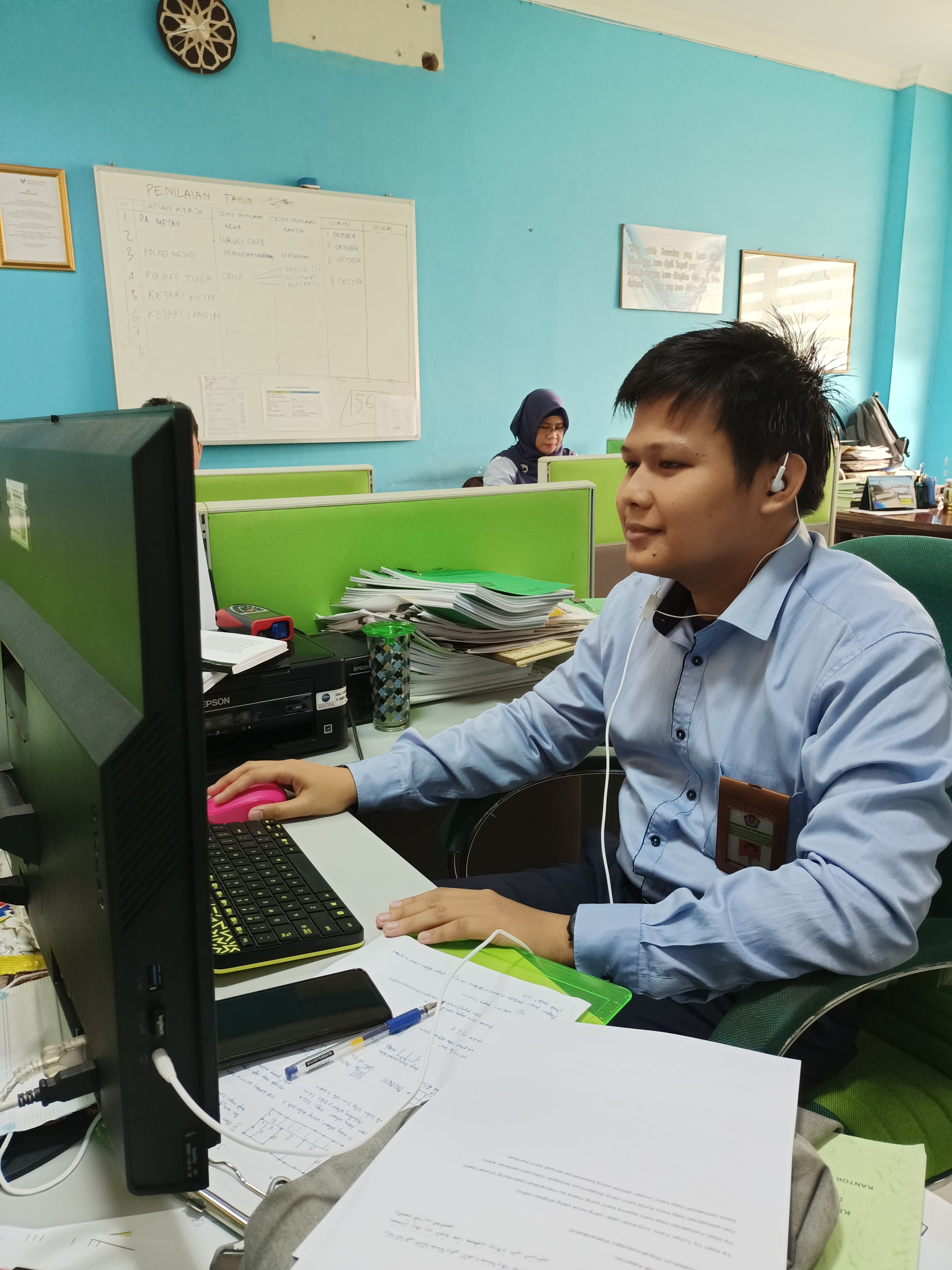 Sharing Session, Seksi Pelayanan Penilaian KPKNL Metro Paparkan Tusinya