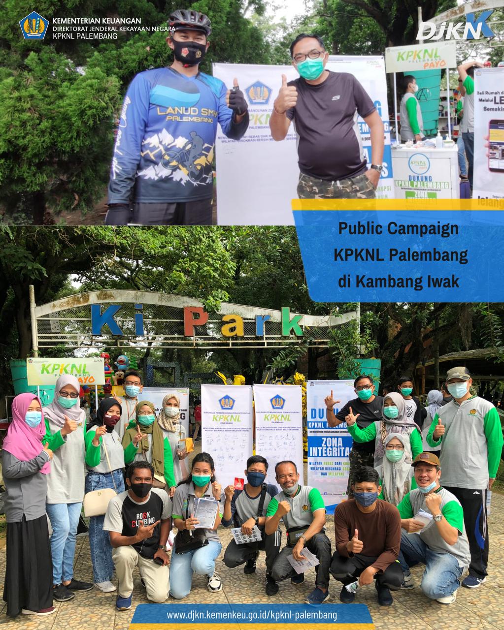 Intimacy KPKNL Palembang dengan Stakeholder di CFD Kambang Iwak 