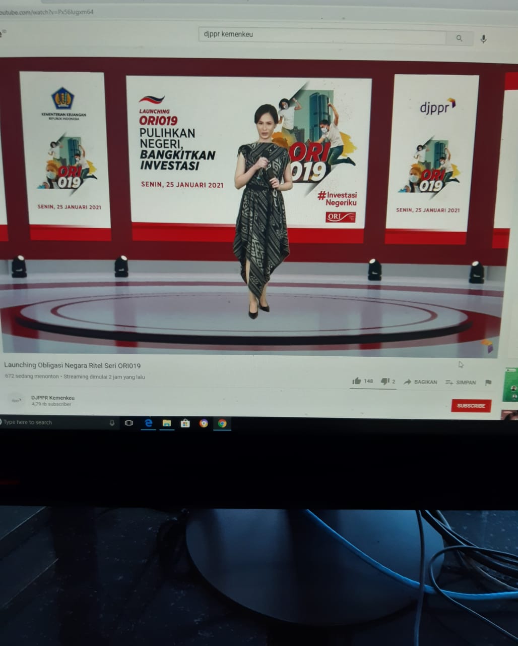 Launching ORI019 PULIHKAN NEGERI, BANGKITKAN  INVESTASI