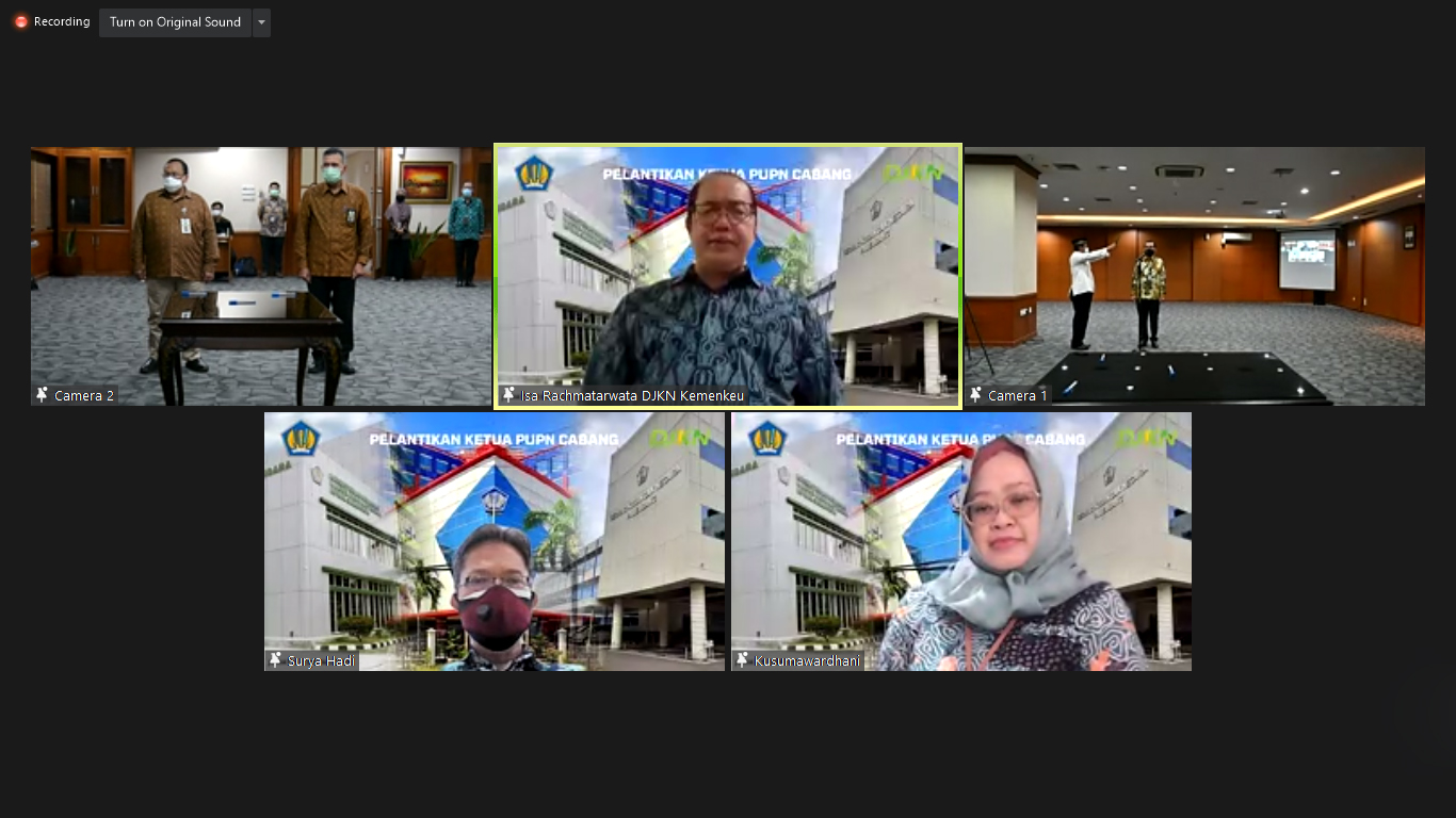 Dirjen Kekayaan Negara Lantik Tiga Ketua PUPN Cabang