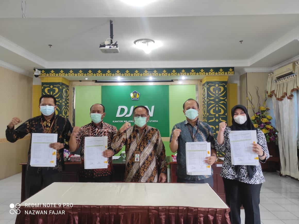 Komitmen Bersama Dalam Upaya Mewujudkan Target Kinerja Tahun 2021