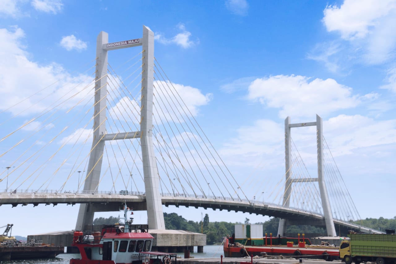 Jembatan Teluk Kendari Sokong Perekonomian di Bumi Anoa