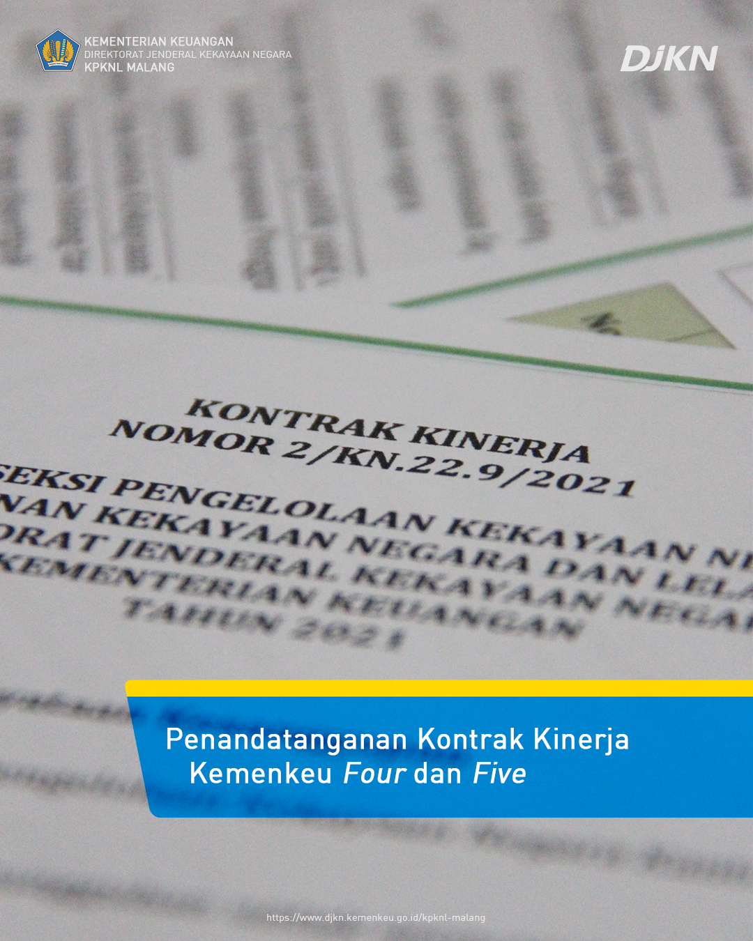 Penandatanganan Kontrak Kinerja Pejabat Eselon IV,  Fungsional  dan Pegawai di Lingkungan KPKNL Malang