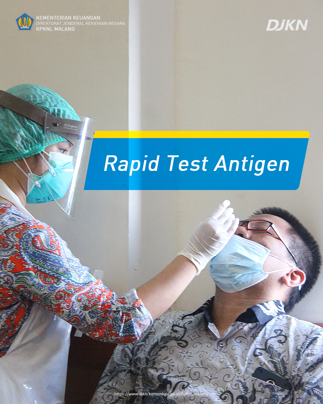 KPKNL Malang selenggarakan Rapid Test Antigen 