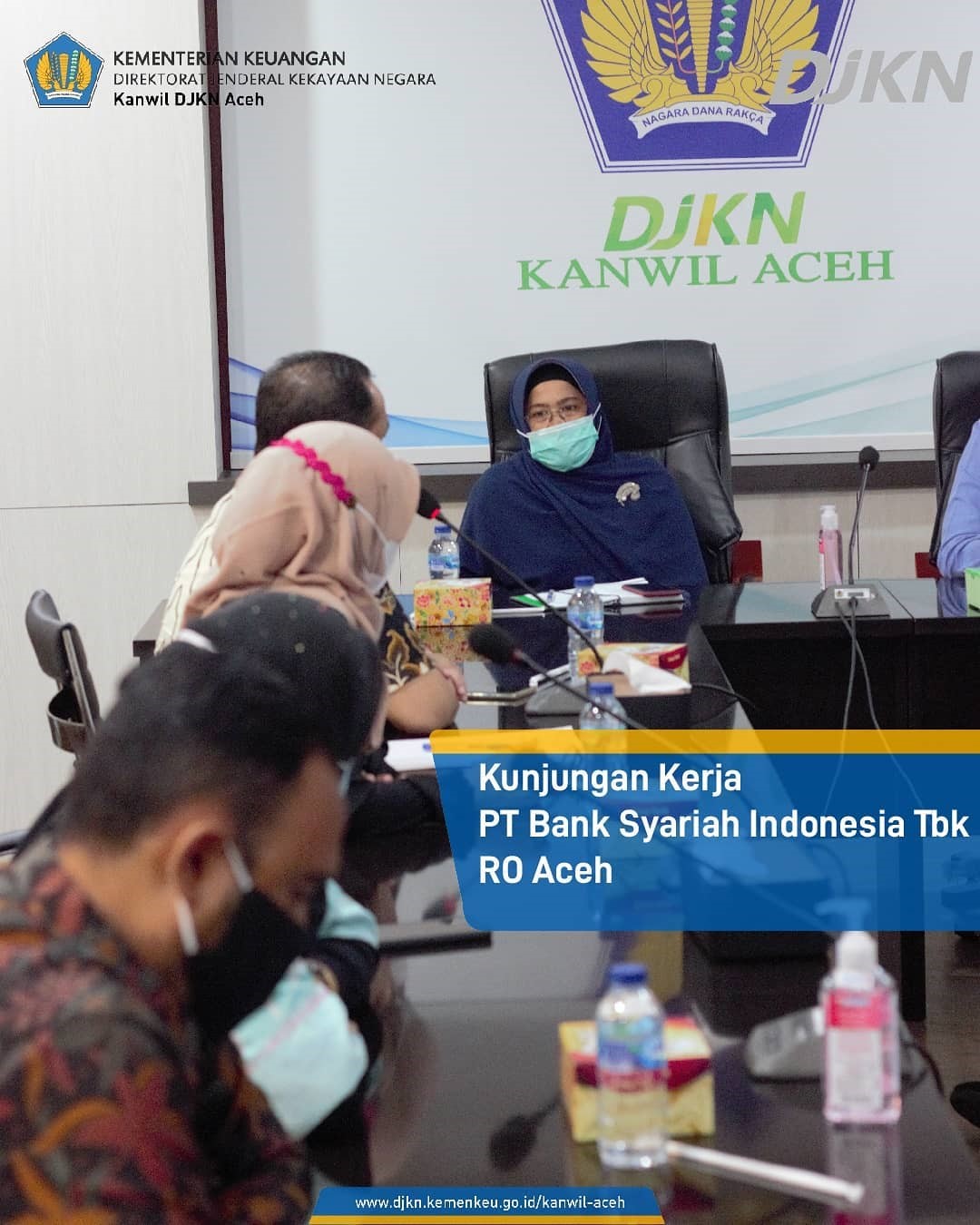 DJKN Aceh Jalin Sinergi Dengan Bank Syariah Indonesia, Gali Potensi Asetnya.