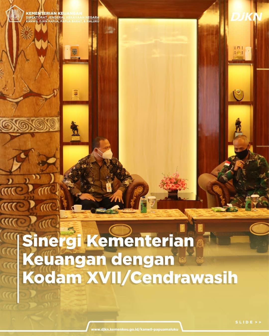 Sinergi Kementerian Keuangan Kota Jayapura Bersama Kodam XVII/Cenderawasih Papua