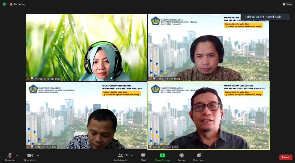Analisis Pengggunaan Tertinggi dan Terbaik Sebagai Tools Penting Dalam Optimalisasi Pemanfaatan Barang  Milik Negara