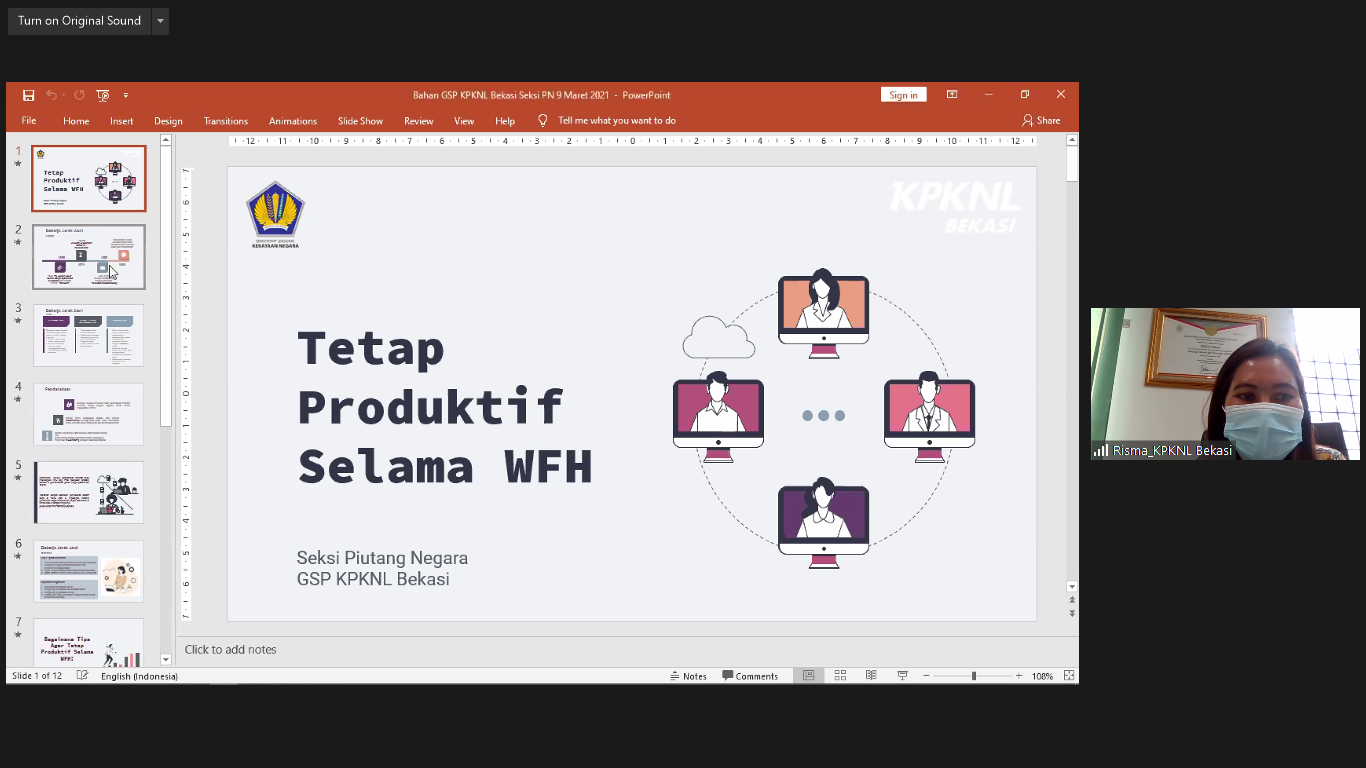 Tetap Produktif Selama Work From Home (WFH) 