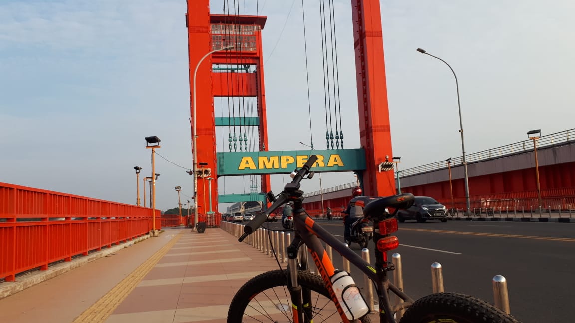 Bersepeda mengenal Pesona Palembang