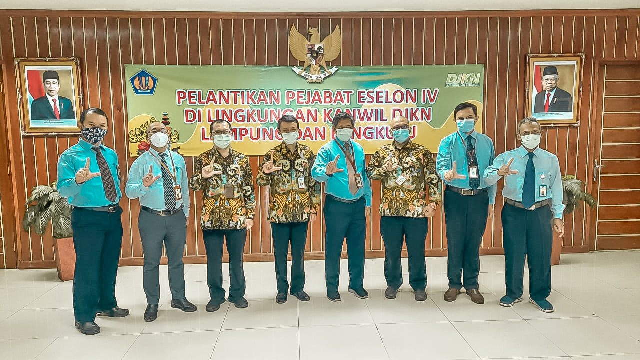 Pelantikan Pejabat Pengawas di Lingkungan Kanwil DJKN Lampung dan Bengkulu