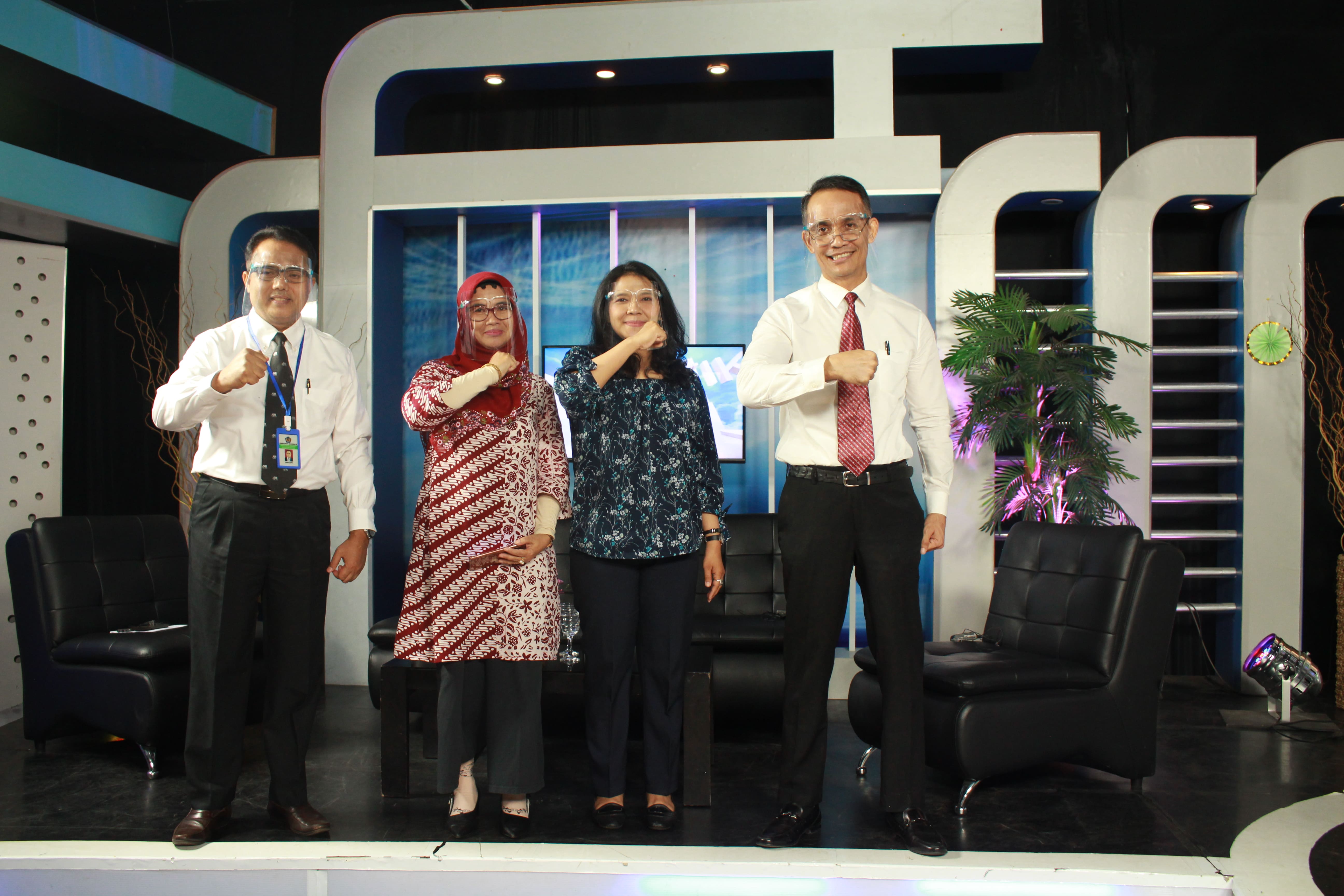 Kanwil DJKN Kalimantan Barat dan KPKNL Pontianak Kenalkan Program Keringanan Utang di Bincang 56 TVRI