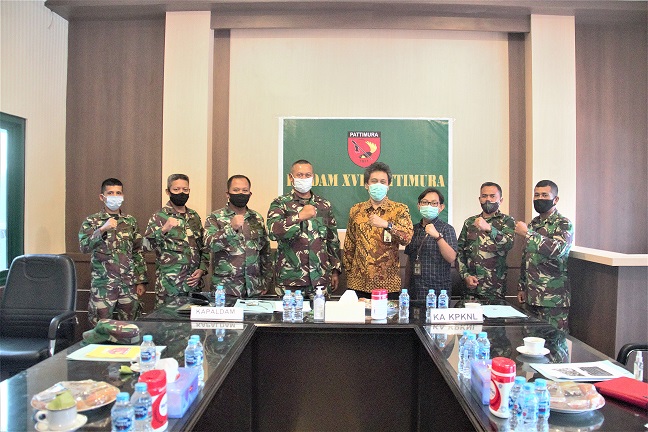 KPKNL AMBON DUKUNG PENUH OPTIMALISASI BMN PALDAM XVI PATTIMURA