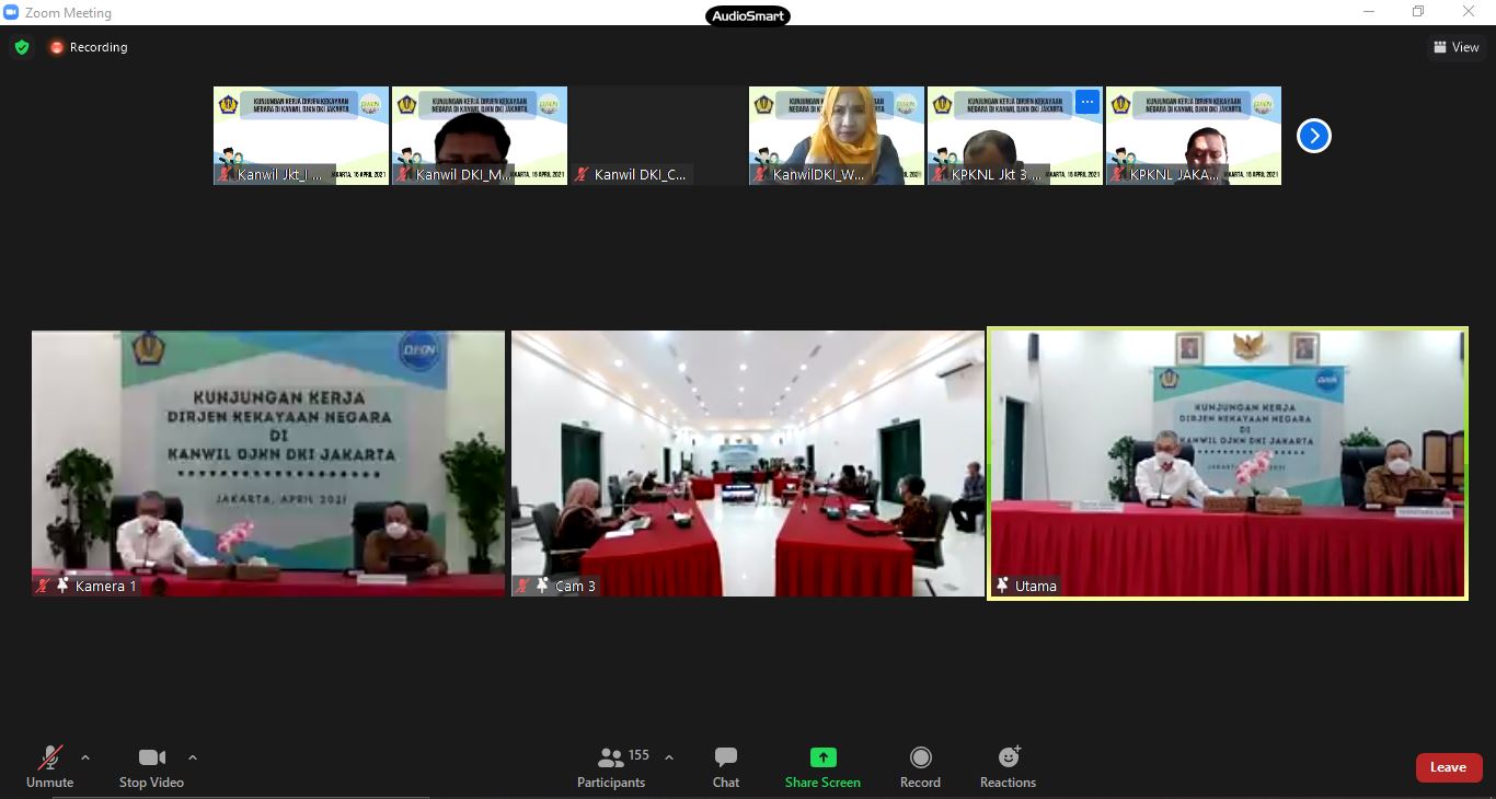 Kunjungi Kanwil Jakarta, Dirjen KN Tekankan Penyelesaian Piutang Negara