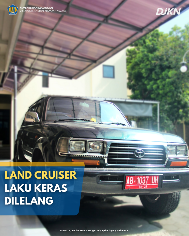 Toyota Land Cruiser Laku Keras Dilelang Pelelang KPKNL Yogyakarta