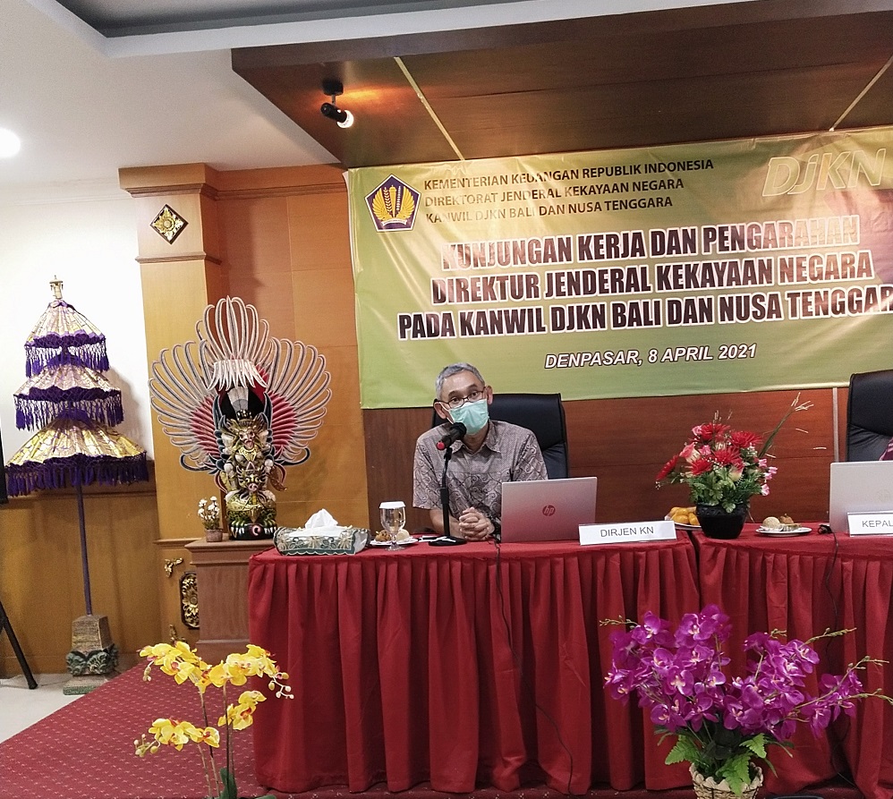 Dirjen KN Sapa Langsung Pegawai Kanwil DJKN Balinusra Lewat Kunjungan Kerja