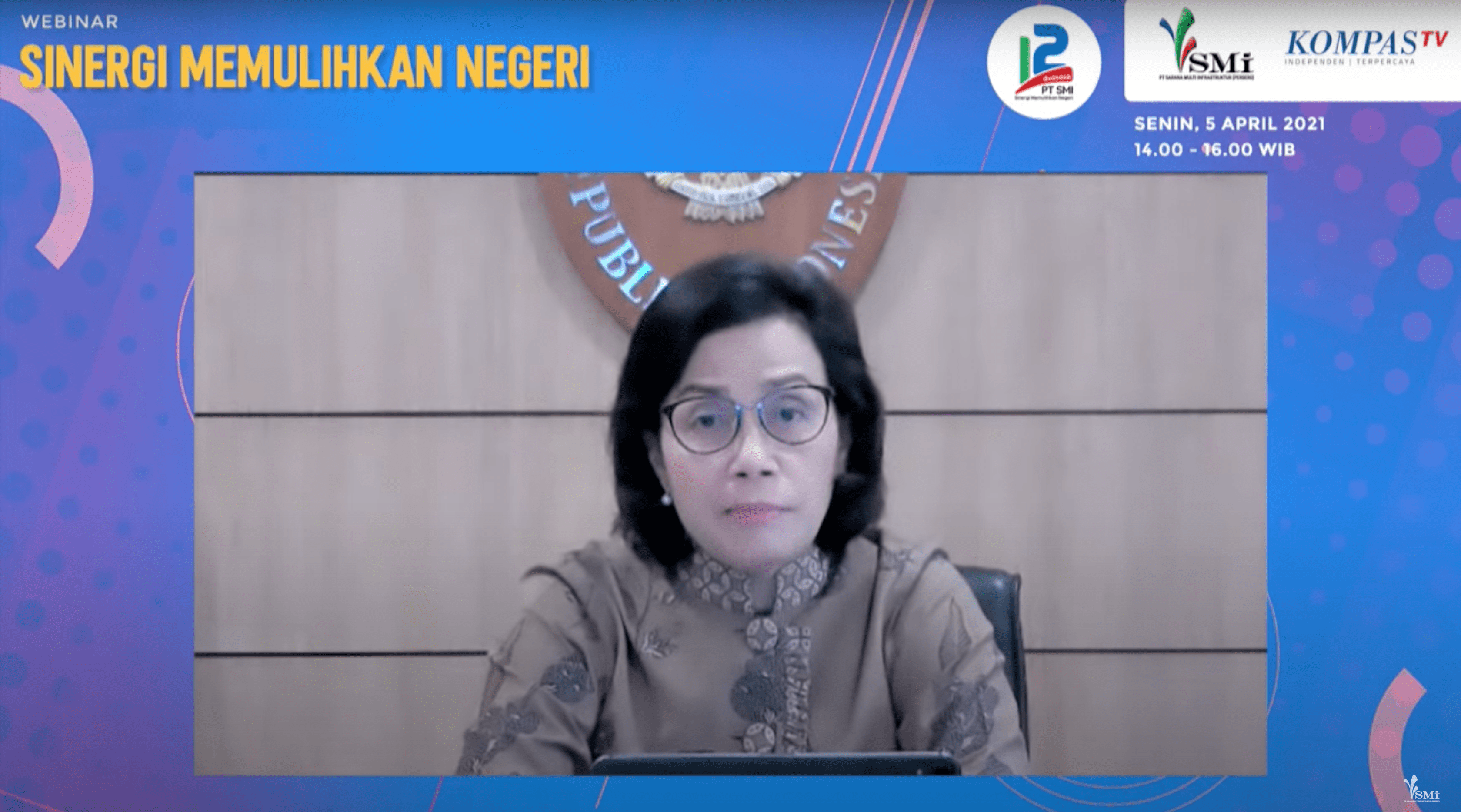 Bersama PT SMI, Menkeu Optimis Bangkitkan Kembali Ekonomi Nasional