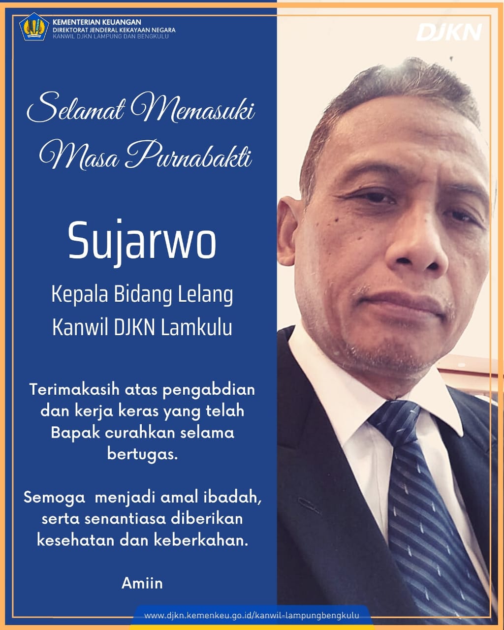 Purnabakti Bapak Sujarwo Kusnan