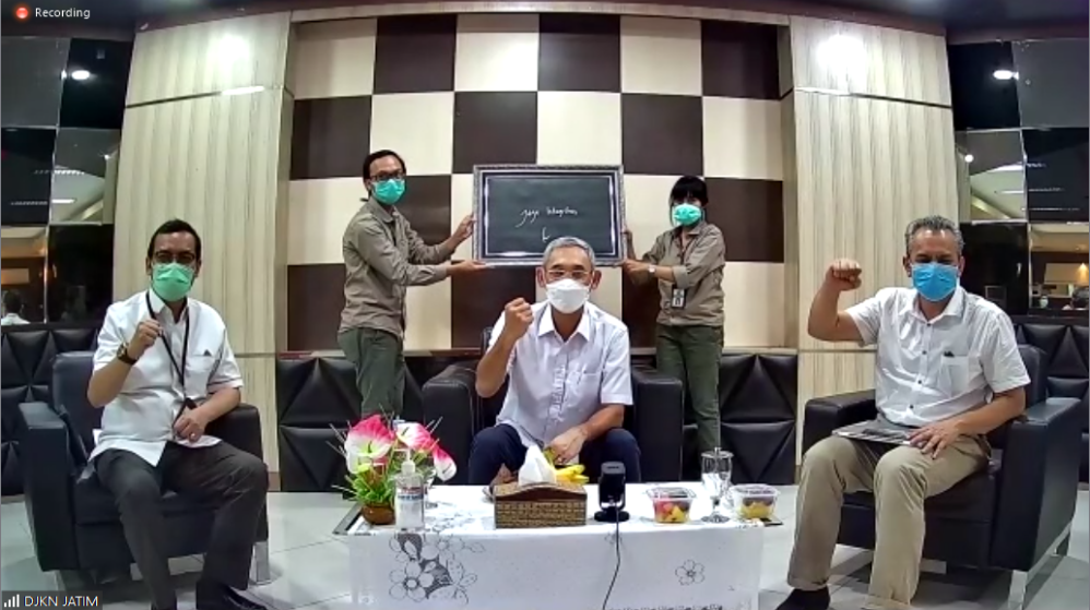 Kunjungi Kanwil Jatim, Dirjen Kekayaan Negara : Mari Kita Ciptakan Operational Sistem Yang Bagus!