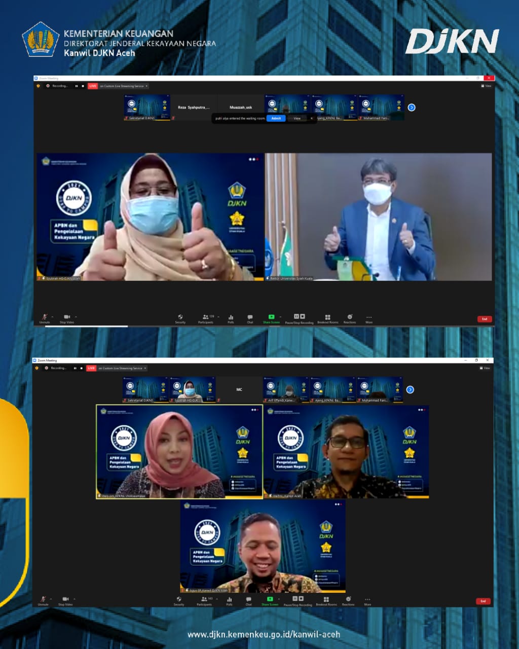 Usung APBN dan Pengelolaan Kekayaan Negara, Kanwil DJKN Aceh Goes To Universitas Syiah Kuala