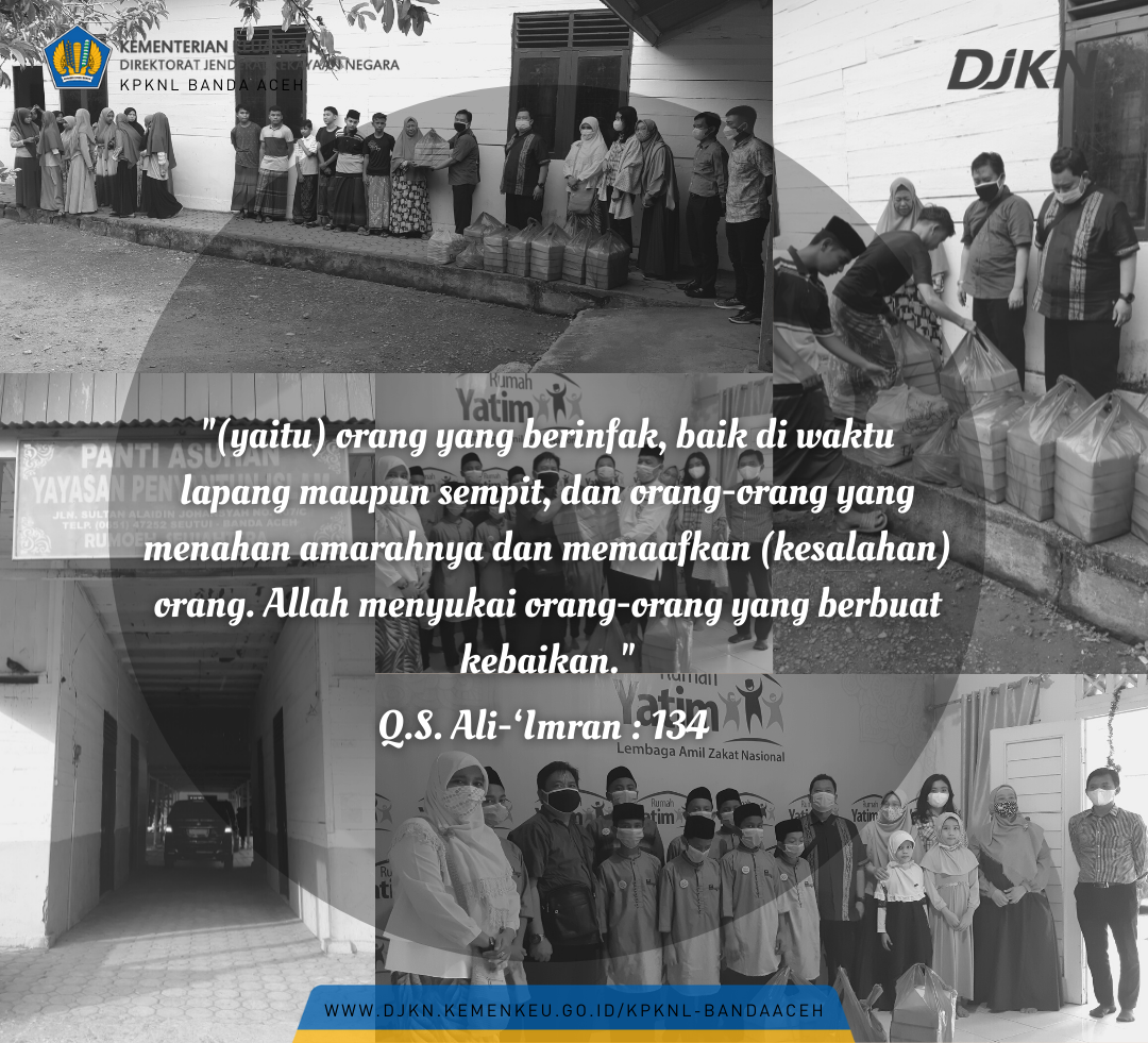 KPKNL Banda Aceh Berbagi Kebahagiaan di Bulan Ramadhan