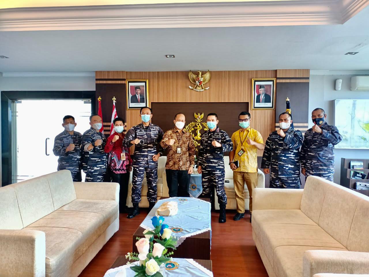 KPKNL Medan Jajaki Koordinasi mengenai Pengelolaan BMN pada Lantamal I Belawan