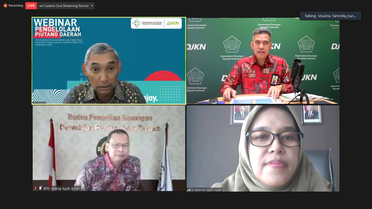 DJKN Dorong Percepatan Penyelesaian Piutang Daerah dan Perbaikan Kualitas LKPD