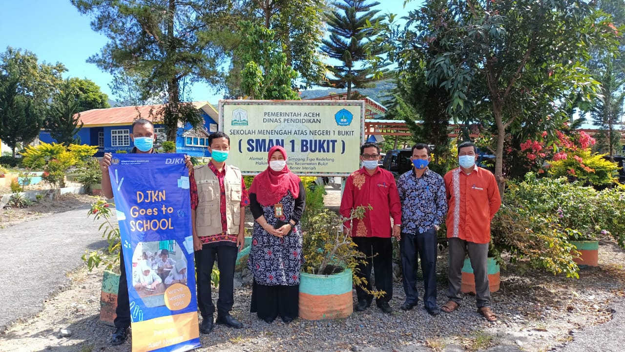Goes To School, Kanwil DJKN Aceh Perkenalkan Aset Negara Secara Dini Kepada Siswa SMA