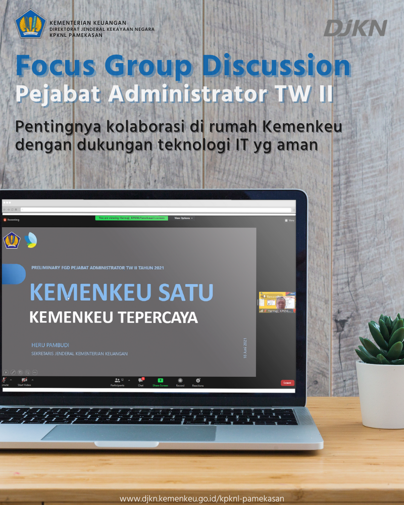Pentingnya Kolaborasi di Rumah Kemenkeu dengan Dukungan Teknologi Informasi yang Aman