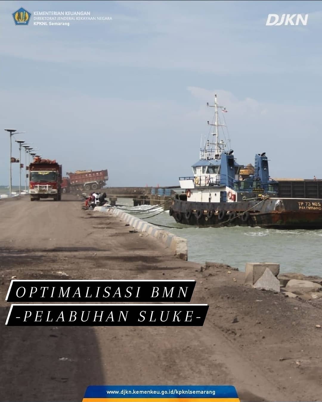 Optimalkan BMN, KUPP Kelas III Rembang Berhasil Sewakan Pelabuhan Sluke ke Pihak Ketiga