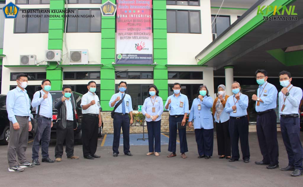 KPKNL Tasikmalaya terima Kunjungan KPKNL Cirebon: Benchmarking pembangunan Zona Integritas