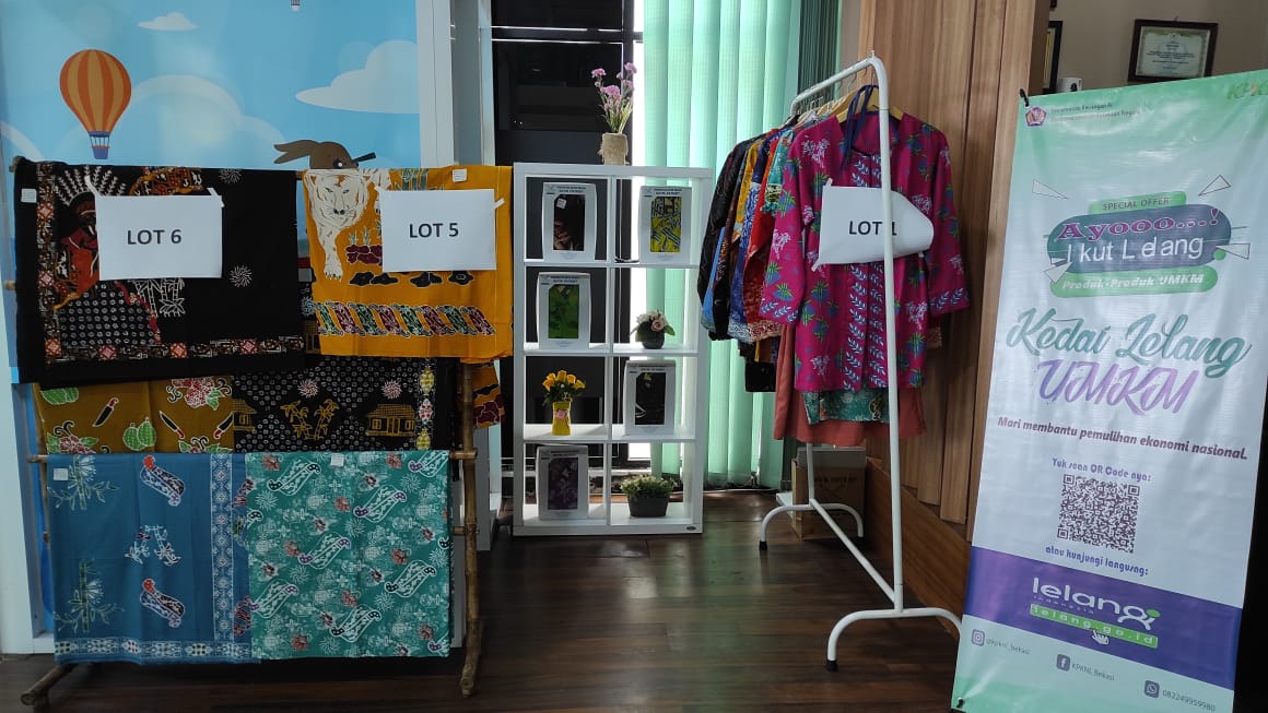 KPKNL Bekasi Sukses Jual Habis Lot yang Ditawarkan pada Kedai Lelang UMKM