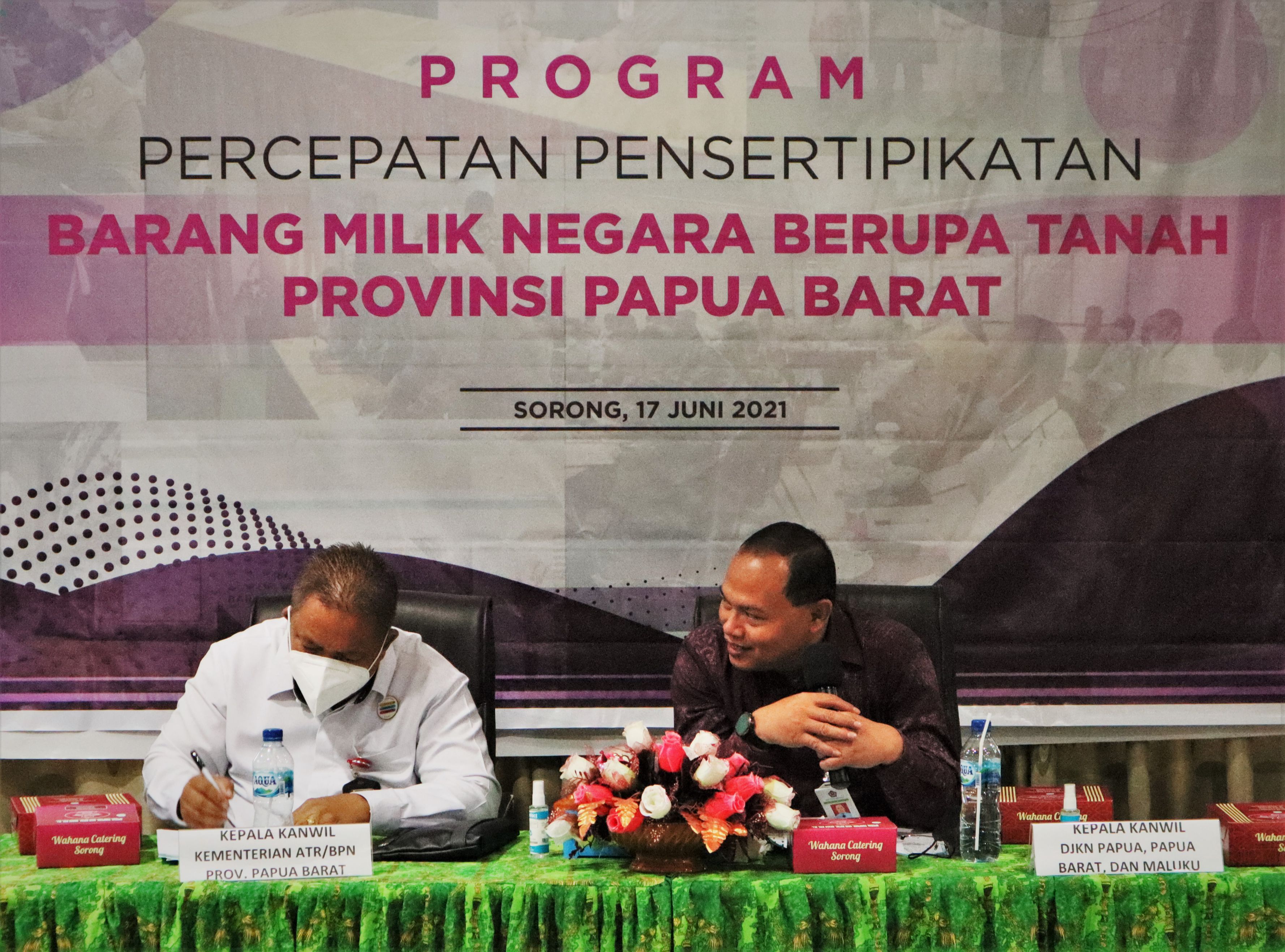 Rapat Koordinasi Sertipikasi BMN Provinsi Papua Barat