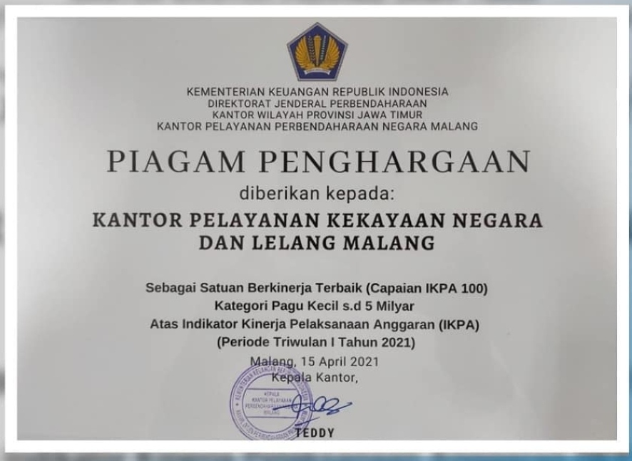 Paradigma Kinerja Pengelolaan Anggaran : Dari Sekedar Penyerapan Anggaran Menjadi Optimalisasi Indikator Kinerja Pelaksanaan Anggaran