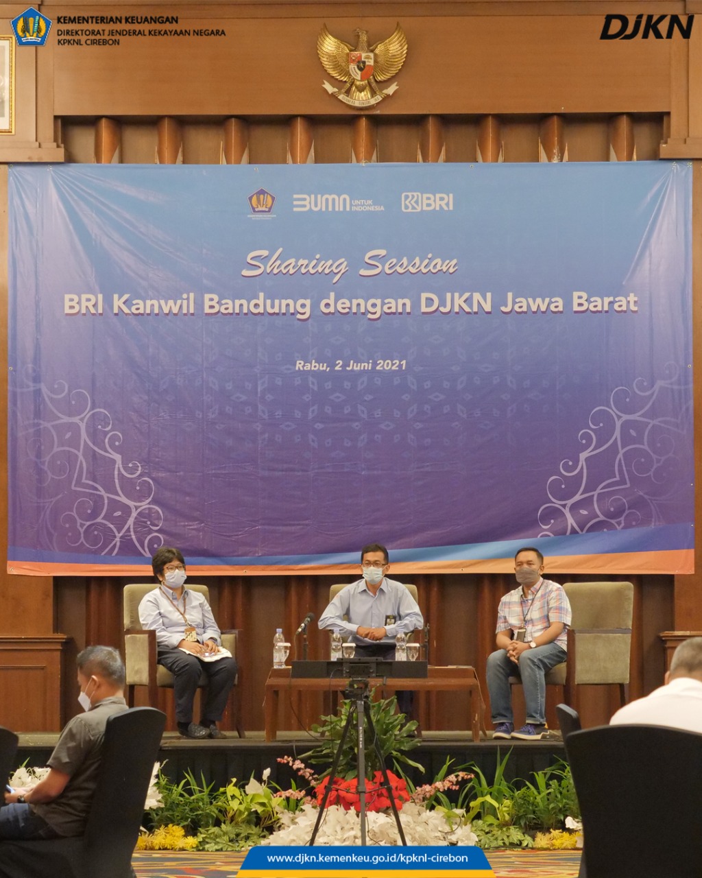 KPKNL Cirebon Hadiri Sharing Session BRI, Kakanwil DJKN Jawa Barat Tekankan Mitigasi Resiko Pelaksanaan Lelang