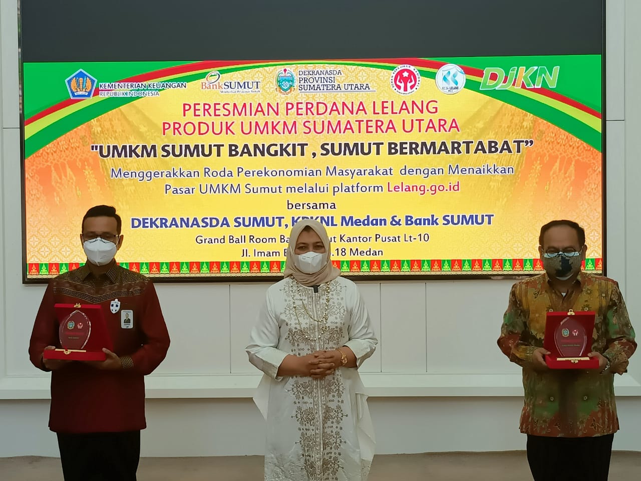 Sinergi Antar Instansi, Dekranasda Sumut Apresiasi Program Kedai Lelang UMKM KPKNL Medan