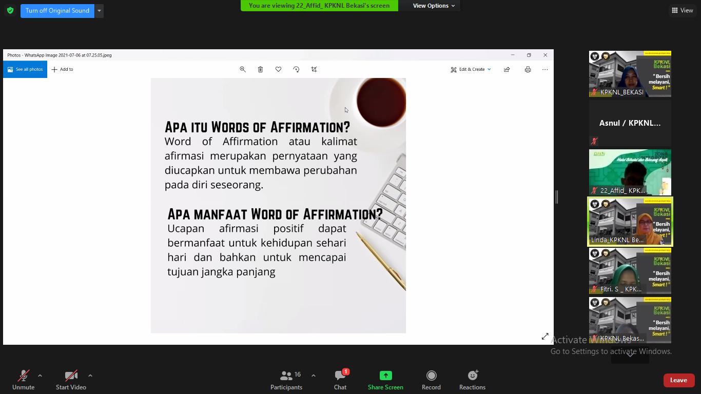 Kalimat Afirmasi Positif Bantu Atasi Situasi Sulit