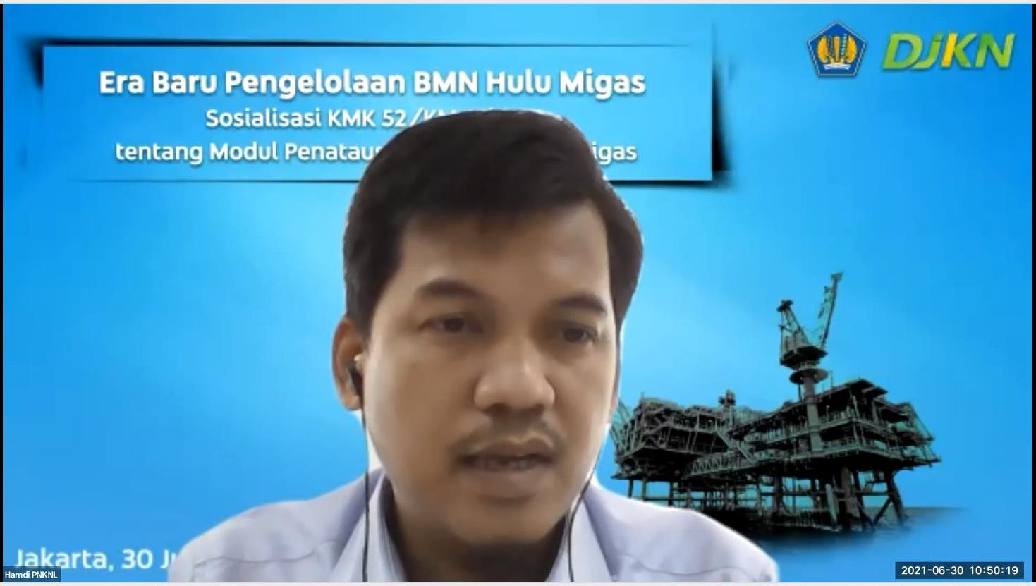 Era Baru Pengelolaan BMN Hulu Migas, DJKN Sosialisasikan KMK 52 Tahun 2021