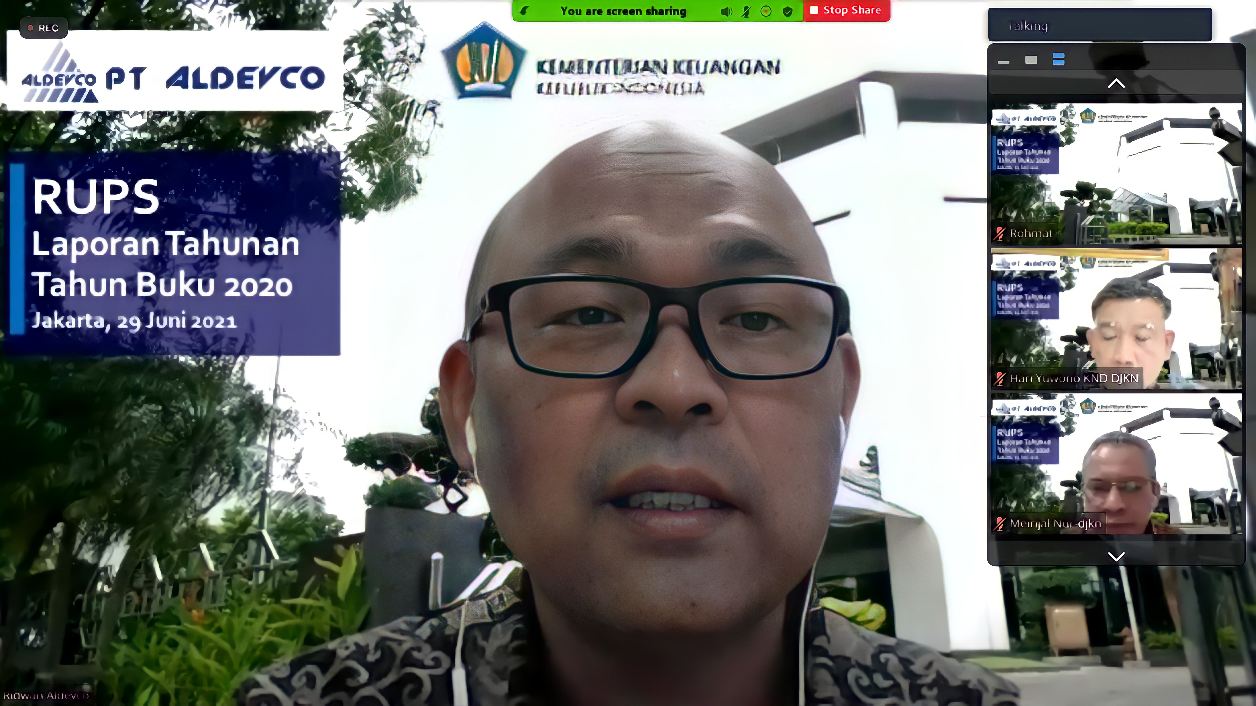 Raih Opini WTP, Aset PT Aldevco Tumbuh 35% pada Tahun Buku 2020