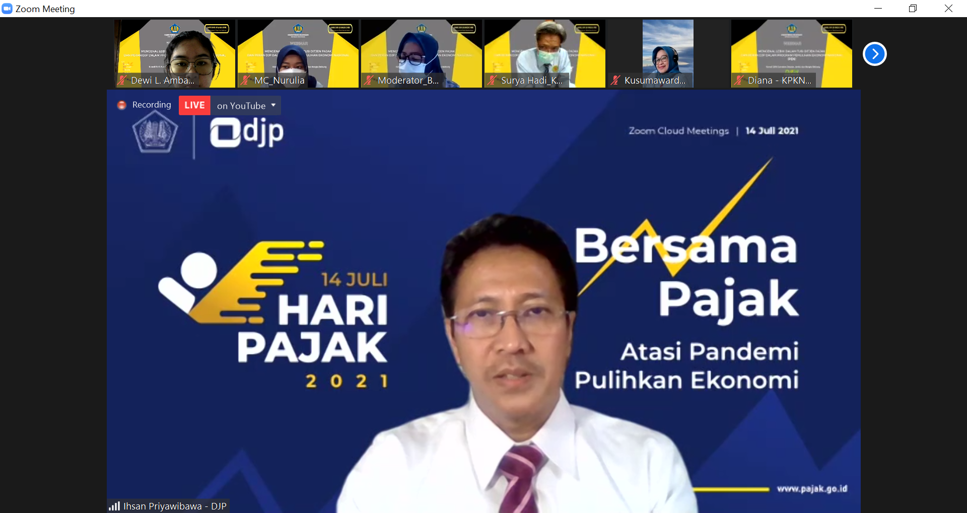  Sekilas Tusi Direktorat Jenderal Pajak     