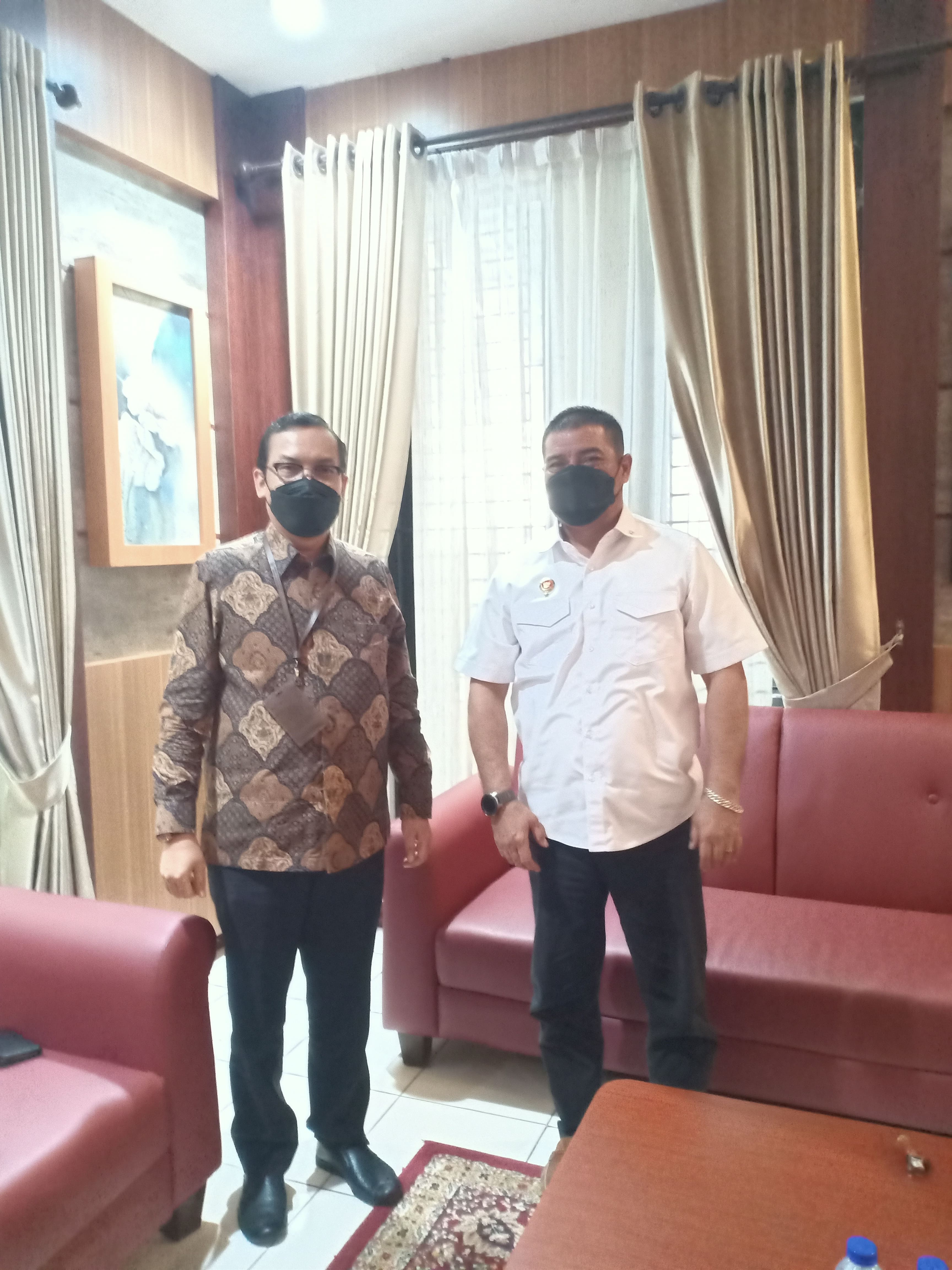 Perkuat Satgas BLBI, Kepala Kanwil DJKN Jatim Lakukan Koordinasi Dengan Kepala BIN Daerah Jawa Timur